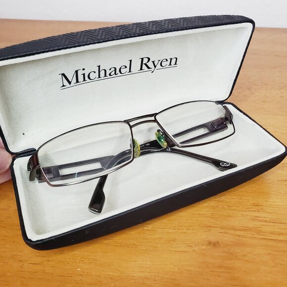 Michael Ryen Mens Eye Glasses MR-189 Green Frames Optical Vision 55/17 135 - Picture 10 of 10
